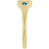 14K Yellow Engravable Natural Blue Zircon Signet Ring