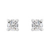 14K White 1/8 CTW Lab-Grown Diamond Stud Earrings