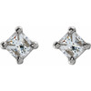 Platinum 5/8 CTW Natural Diamond Earrings