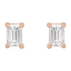 14K Rose .07 CTW Lab-Grown Diamond Stud Earrings