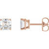 14K Rose 1/5 CTW Lab-Grown Diamond Earrings