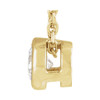 14 Karat Yellow Gold Lab Grown Diamond Bezel to Set Necklace 5/8 CT, 16-18 Inch - $1,081