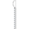 14 Karat White Gold 1/6 CTW Lab-Grown Diamond Bar Charm/Pendant