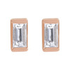 14K Rose 1/8 CTW Natural Diamond Stud Earrings