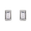 Platinum .05 CTW Natural Diamond Stud Earrings