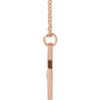 14 Karat Rose Gold Natural Diamond Compass Necklace 0.015 CT, 16-18 Inch - $1,267
