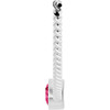 14K White Natural Pink Spinel 16" Necklace