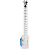 14K White Lab-Grown Blue Sapphire 16" Necklace
