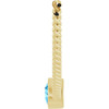 14K Yellow Natural Swiss Blue Topaz 16" Necklace