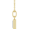 14 Karat Yellow Gold Natural Diamond Bezel to Set Necklace 3/8 CT, 16-18 Inch - $4,120