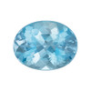 1.47 Carat Rich Sky Blue Aquamarine Ring Stone, Oval Shape, 8.9 x 6.9 mm
