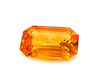 Emerald 4.86 carats Orange Sapphire, 11.6 x 8.21 x 5.12