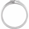 Sterling Silver Natural Alexandrite Heart Signet Ring