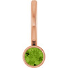 14K Rose Natural Peridot Charm/Pendant