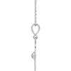 Sterling Silver Natural Ethiopian Opal Starburst 16-18" Necklace
