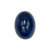 1.09 Carat Blue Sapphire Gemstone, Cabochon 6.8 x 5.1 mm