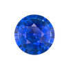 1.42 Carat Loose Blue Sapphire Gemstone, Round Cut, 7.1 mm, Low Price
