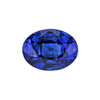 1.05 Carat Blue Ring Stone, Gem Sapphire, Oval Shape, 6.9 x 5.2 mm