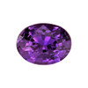 1.59 Carat Royal Purple Sapphire Gem, Oval Shape, 8 x 6.2 mm