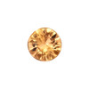 0.36 Carat Precious Topaz Gemstone, Round Shape, 4.3 x 4.3 mm