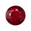 2.24 Carat Fine Ruby Gemstone, Round Shape, 8 mm