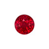 0.60 Carat Fine Ruby Gemstone, Round Shape, 4.6 mm