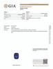 4.13 Carat Pretty Vivid Blue Sapphire Gemstone, Cushion Cut, 10.07 x 7.73 x 5.74 mm, GIA Cert