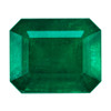 3.22 Carat Vivid Green Emerald Gemstone, Octagon Cut, 10.78 x 8.7 x 5.32 mm, GRS Report