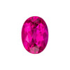 0.70 Carat Vivid Rich Rubellite Tourmaline Oval Cut Loose Gemstone