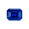 Vivid Royal Blue, 1.34 Carat Top Gem Blue Sapphire, Octagon Cut, 6.4 x 5 mm