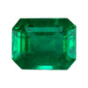 Very Fine 2.59 CT Top Green Emerald Gemstone, Octagon Cut, 9.26 x 7.46 x 5.42 mm