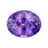 Rich Color in 3.01 Carat Pink Lavender Sapphire Loose Gemstone, Oval Shape, 9.3 x 7.4 mm Size