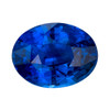 3.12 Carat Vivid Blue Sapphire Loose Gemstone, Oval Shape 10.16 x 7.65 x 4.98 mm Size