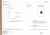 4.67 Carat Vivid Blue Sapphire Loose Gemstone, Oval Shape 9.96 x 7.78 x 5.37 mm Size