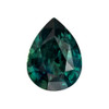 2.04 Carat Blue Green Sapphire Gem, Pear Cut, 8.6 x 6.5 mm $2720