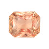 2.60 Carat Padparadscha Sapphire Gem, Radiant 8.1 x 6.7 mm $6149