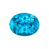 1.81 Carat Vivid Blue Zircon Loose Gemstone, Oval Shape 7.7 x 6 mm Size
