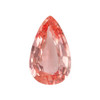 1.09 Carat Padparadscha Sapphire Gem, Pear Cut, 8.74 x 5.35 x 2.89 mm | Unheated | GIA Cert | $5062