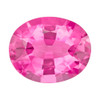3.21 Carat Vivid Pink Tourmaline Loose Gemstone, Oval Shape 10.8 x 8.7 mm Size