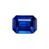 0.96 Carat Blue Sapphire, Octagon Cut, 6.2 x 4.5 mm  $1,198