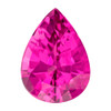 Hot 2.56 Carat Fuschia Pink Tourmaline Loose Gemstone, Pear Shape 10.9 x 8 mm