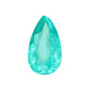 0.95 Carat Neon Windexy Blue Paraiba Gem, Tourmaline Pear 8.46 x 4.85 mm - GIA - $4,862