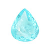 1.22 Carat Neon Windexy Blue Paraiba Tourmaline Pear 8.59 x 7.26 x 3.29 mm - GIA - $6,820