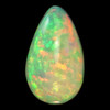 3.03 Carat Ethiopian Opal Gem, Pear 14.8 x 8.7 mm - $782