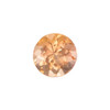 0.47 Carat Precious Genuine Topaz Gem, Round Cut, 4.5 mm