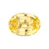 1.63 Carat Yellow Sapphire Gem, Oval Cut, 8.31 x 6.03 x 3.91 mm | Unheated | GIA Cert | $1893