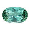 3.41 Vivid Blue Green Tourmaline Oval Cut Loose Gem $1613.00