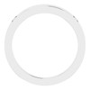 14K White .05 Natural Diamond Engravable Ring