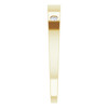 14K Yellow .05 Natural Diamond Engravable Ring