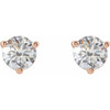 14K Rose 1/2 CTW Lab-Grown Diamond Earrings